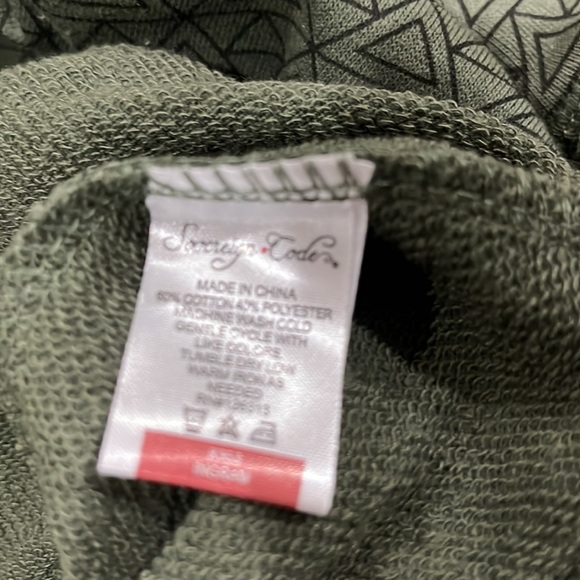 Hunter green Men’s sweater sz L by Sovereign Code, in very good condition - Picture 8 of 8